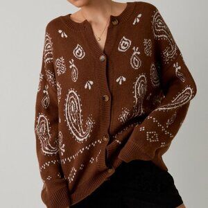 Paisley Cardigan